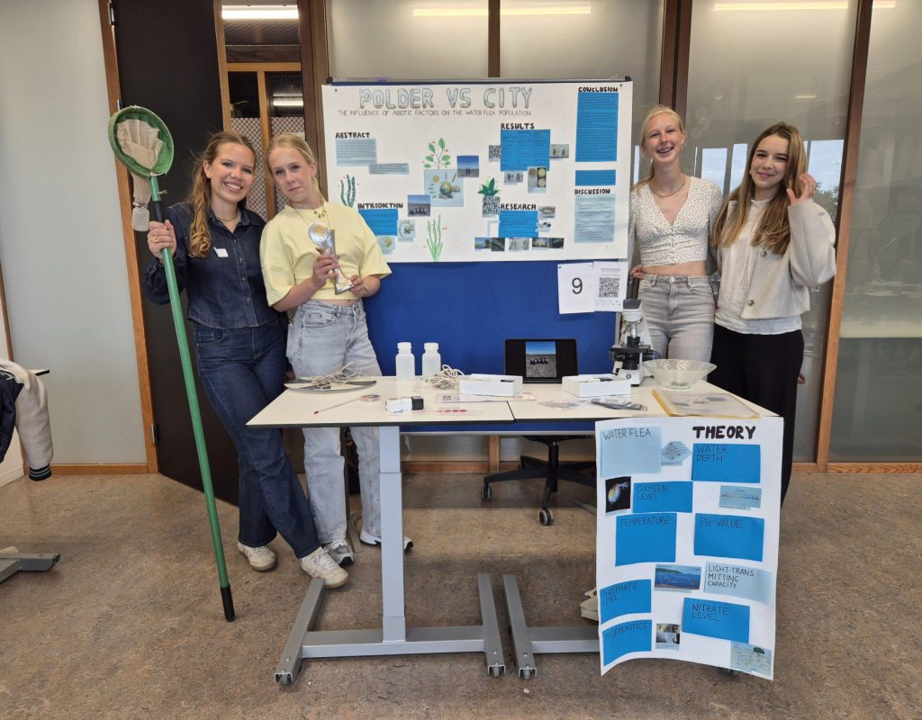 Science Fair 2025 - Winnaars Jury Award - Bij stand